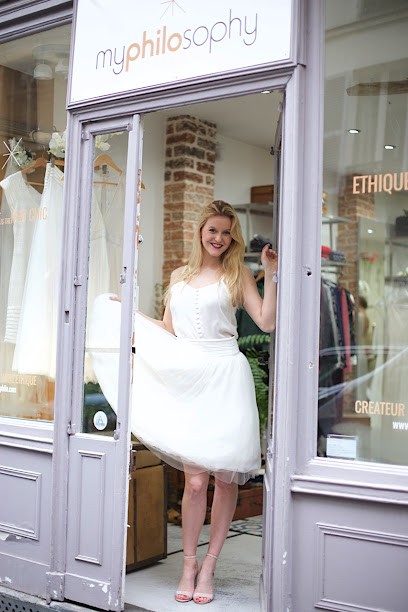 Myphilo - Créatrice de robes de mariées écoresponsables, Boutique de Mariage à Paris 02